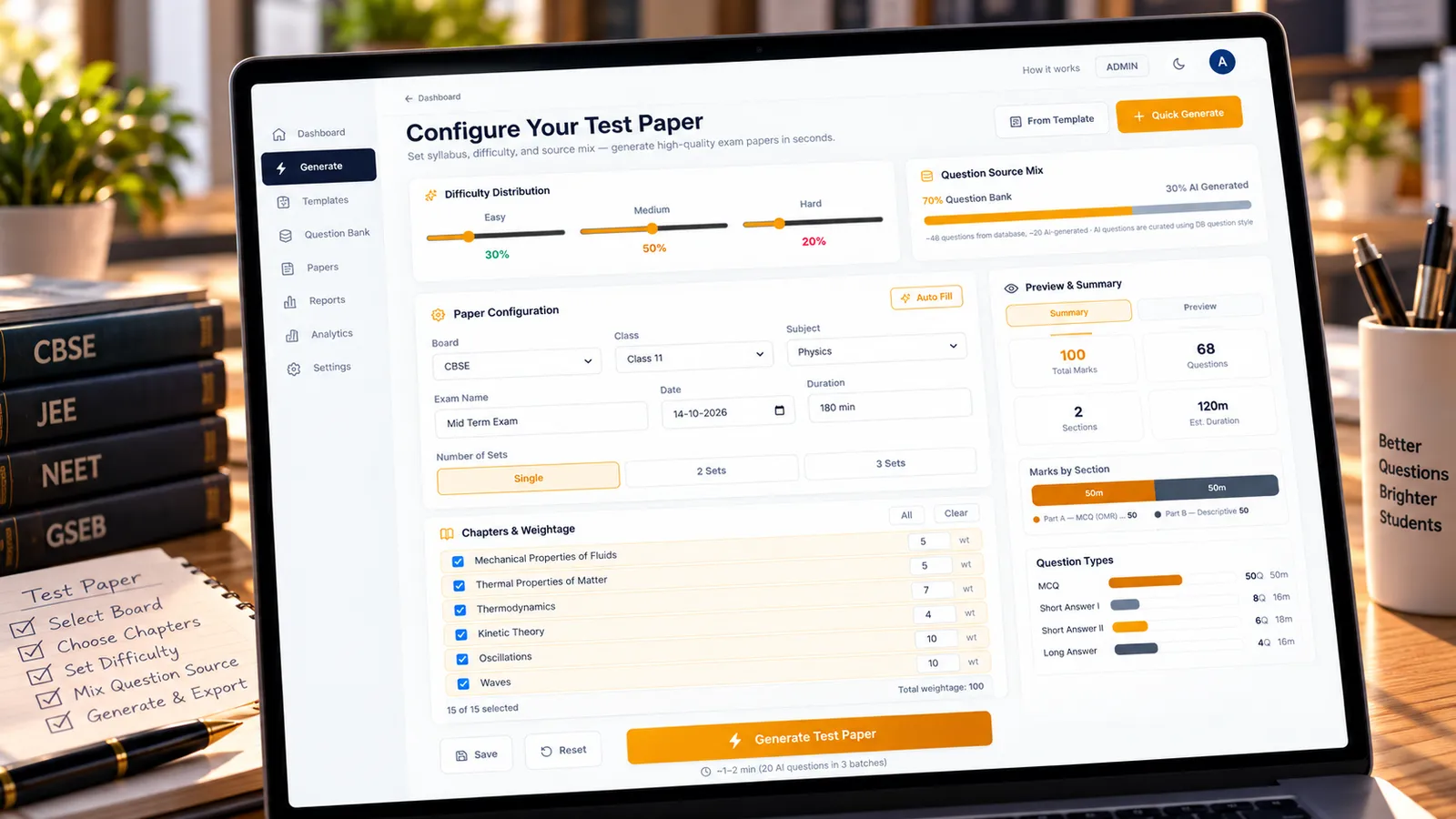 AI Question-Paper Generators vs General AI Chatbots: What Is the Difference?